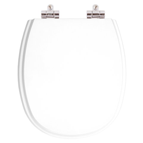 Assento Sanitário com Amortecedor Aspen Branco para Vaso Deca