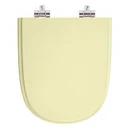 Ver imagem 1 de Assento Sanitário Poliester com Amortecedor Ezedra Bone (Bege Claro) para Vaso Ideal Standard