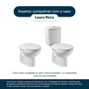 Ver imagem 4 de Tampa de Vaso Laura Branco para bacia Roca
