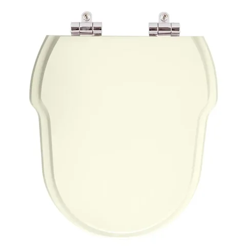 Assento Sanitário Poliester com Amortecedor Hampton Bege Claro (Biscuit) para Vaso Incepa