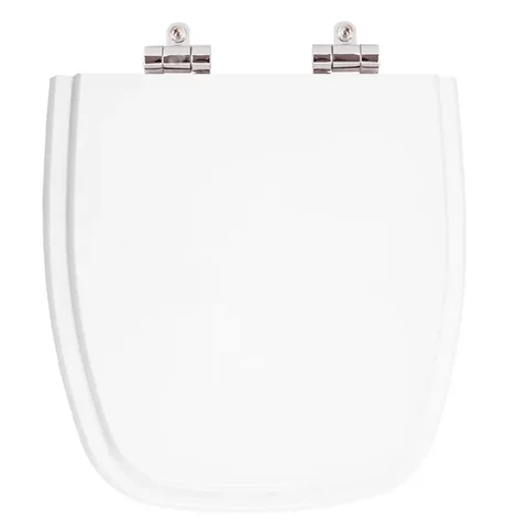 Assento Sanitário Poliester com Amortecedor Versato Branco para Vaso Celite