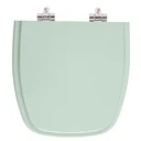 Ver imagem 1 de Assento Sanitário Poliester com Amortecedor Fit Verde Água para Vaso Celite
