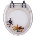 Ver imagem 2 de Tampa de Vaso e Lixeira Decorada Estrela do Mar