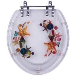 Tampa de Vaso e Lixeira Decorada Fundo do Mar - 2