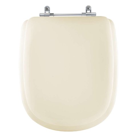 Tampa de Vaso Almofadada Paris Bege Claro para bacia Ideal Standard