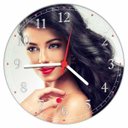 Ver imagem 4 de Relógio De Parede Salão De Beleza Cabeleleira Manicure Moda Maquiagem Fashion Hair Decorações