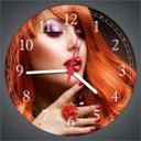 Ver imagem 4 de Relógio De Parede Salão De Beleza Cabeleleira Manicure Moda Maquiagem Fashion Hair Decorações