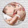 Relógio De Parede Massagem Massoterapia Quartz Silencioso Decorações - 3