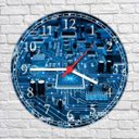 Ver imagem 2 de Relógio De Parede Informática Eletrônica Salas Decorações