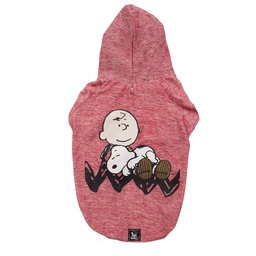 Roupa Cachorro Pet Inverno Moletom Snoopy Charlie Sleeping M - 1
