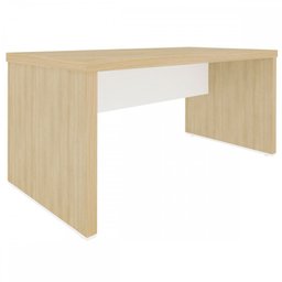 Mesa para Escritório Tamburato Carvalho/branco - Artany Móveis - 3