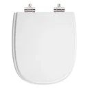 Ver imagem 1 de Assento Sanitário Poliester com Amortecedor Paris Branco (Neve) para Vaso Ideal Standard