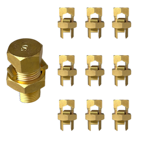 Conector Elétrico Split Bolt 50mm com 10 Unidades