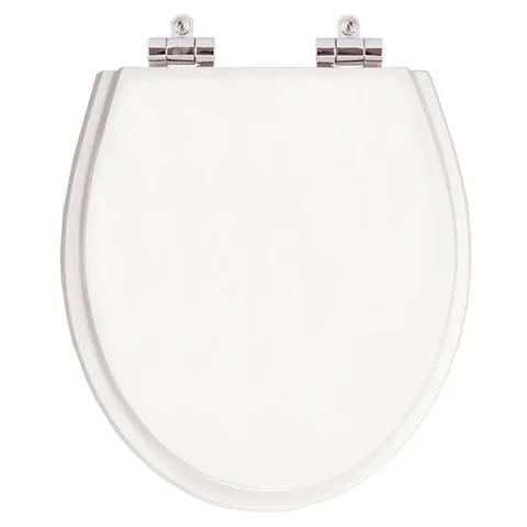 Assento Sanitário com Amortecedor Ritz Branco para Vaso Deca