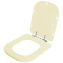 Ver imagem 2 de Tampa de Vaso Poliester Quadra Bege | Creme para bacia Deca
