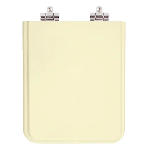 Assento Sanitário Poliester com Amortecedor Square Bone (bege Claro) para Vaso Incepa