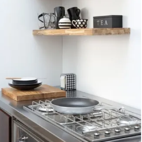 Prateleira 120x15 Suporte Invisível Madeira Maciça Prancha Jacarandá