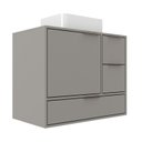 Ver imagem 1 de Gabinete para Banheiro 801 100% Mdf Bp Prime Yescasa