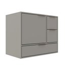 Ver imagem 3 de Gabinete para Banheiro 801 Prime Yescasa Cimento/Cimento