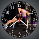 Ver imagem 2 de Relógio De Parede Fitness Academias Pilates Musculação Ginástica Quartz