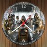 Relógio De Parede Assassin's Creed Games Jogos Quartz - 1