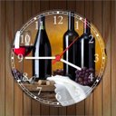 Ver imagem 3 de Relógio De Parede Vinhos Bar Churrasqueiras Adegas Gourmet Restaurantes Quartz Decorar