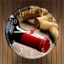 Ver imagem 2 de Relógio De Parede Vinhos Bar Churrasqueiras Adegas Gourmet Quartz Decorar