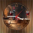 Ver imagem 1 de Relógio De Parede Vinhos Bar Churrasqueiras Adegas Gourmet Quartz Decorar