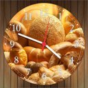 Ver imagem 1 de Relógio De Parede Cafeterias Padarias Bolos Tortas Café Gourmet Decorações