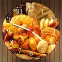 Ver imagem 1 de Relógio De Parede Cafeterias Padarias Bolos Tortas Café Gourmet Decorações