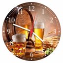 Ver imagem 1 de Relógio De Parede Cerveja Chop Bebidas Bar Churrasqueiras Gourmet Quartz Decorar