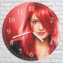 Ver imagem 4 de Relógio De Parede Salão De Beleza Cabeleleira Manicure Moda Maquiagem Fashion Hair Decorações