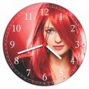 Ver imagem 1 de Relógio De Parede Salão De Beleza Cabeleleira Manicure Moda Maquiagem Fashion Hair Decorações