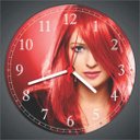 Ver imagem 2 de Relógio De Parede Salão De Beleza Cabeleleira Manicure Moda Maquiagem Fashion Hair Decorações