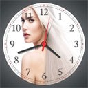 Ver imagem 2 de Relógio De Parede Salão De Beleza Cabeleleira Manicure Moda Maquiagem Fashion Hair Decorações