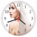 Ver imagem 3 de Relógio De Parede Salão De Beleza Cabeleleira Manicure Moda Maquiagem Fashion Hair Decorações