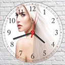 Ver imagem 4 de Relógio De Parede Salão De Beleza Cabeleleira Manicure Moda Maquiagem Fashion Hair Decorações