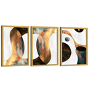 Ver imagem 3 de Quadro Decorativo Trio Abstrato Elegância
