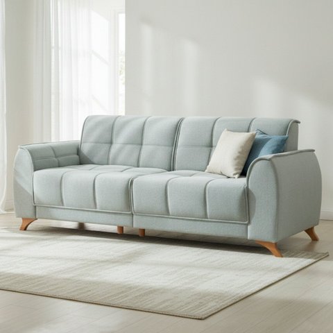 Sofá Living 4 Lugares 195cm x 84cm Salon