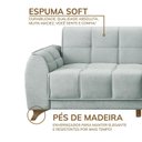 Ver imagem 4 de Sofá Living 4 Lugares 195cm x 84cm Salon