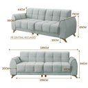 Ver imagem 3 de Sofá Living 4 Lugares 195cm x 84cm Salon