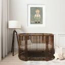 Ver imagem 1 de Quadro Infantil Urso Retrô Balões - 60x48cm:moldura Branca