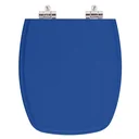 Ver imagem 1 de Assento Sanitário Poliester com Amortecedor Stylus Azul Mineral para Vaso Celite