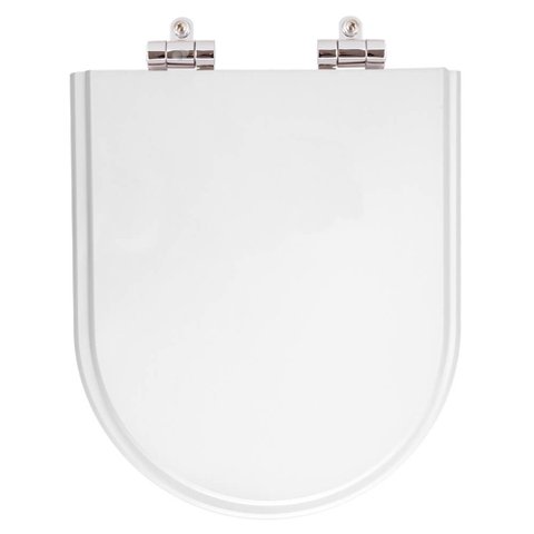 Assento Sanitário com Amortecedor Oxford Branco para Vaso Deca
