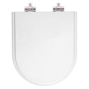 Ver imagem 1 de Assento Sanitário com Amortecedor Oxford Branco para Vaso Deca