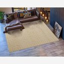 Ver imagem 4 de Tapete Luxuoso para Sala / Quarto Felpudo - 300 X 400 Cm - Realce Eden - Areia 60 - J Serrano