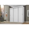 Guarda-Roupa Flórida Plus com 3 Portas de Correr e 4 Gavetas Fama - 3
