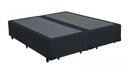 Ver imagem 3 de Cama Box Bipartido Casal + Colchão Portobel De Mola Arezzo Black Light