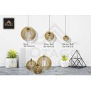 Ver imagem 5 de Lustre Pendente em Madeira - Micro Ball - Preto