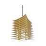 Lustre Pendente em Madeira - Stick Temple - Marfim - 4